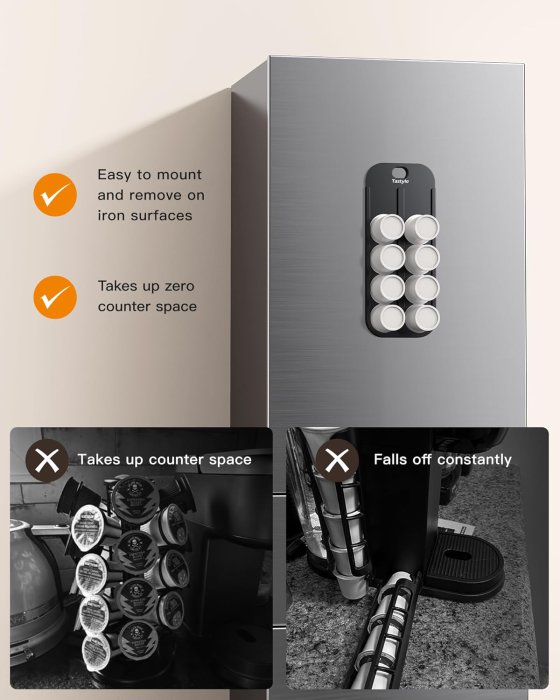 Magnetic K-Pod Organizer (Black) (image 4)