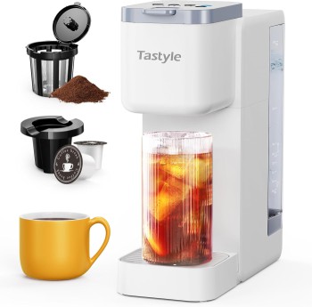 Single Serve Coffee Maker - 6 Brew Sizes, K-Cup Compatible