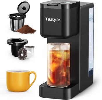 Single Serve Coffee Maker (Black)