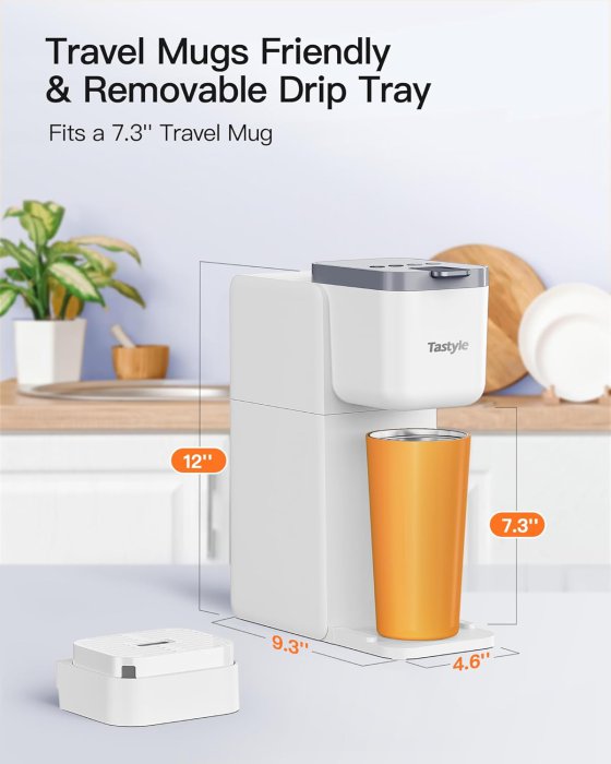 Tastyle Single Serve Brewer (White) (image 5)