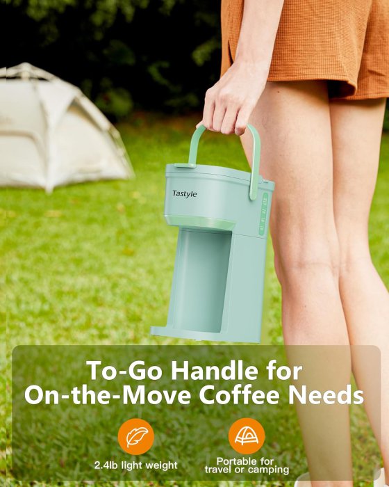 Tastyle Single Serve Coffee Maker (Oasis) (image 4)
